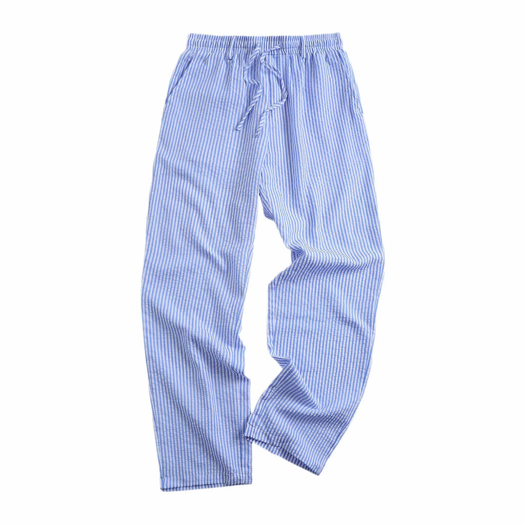 Riviera Striped Trousers