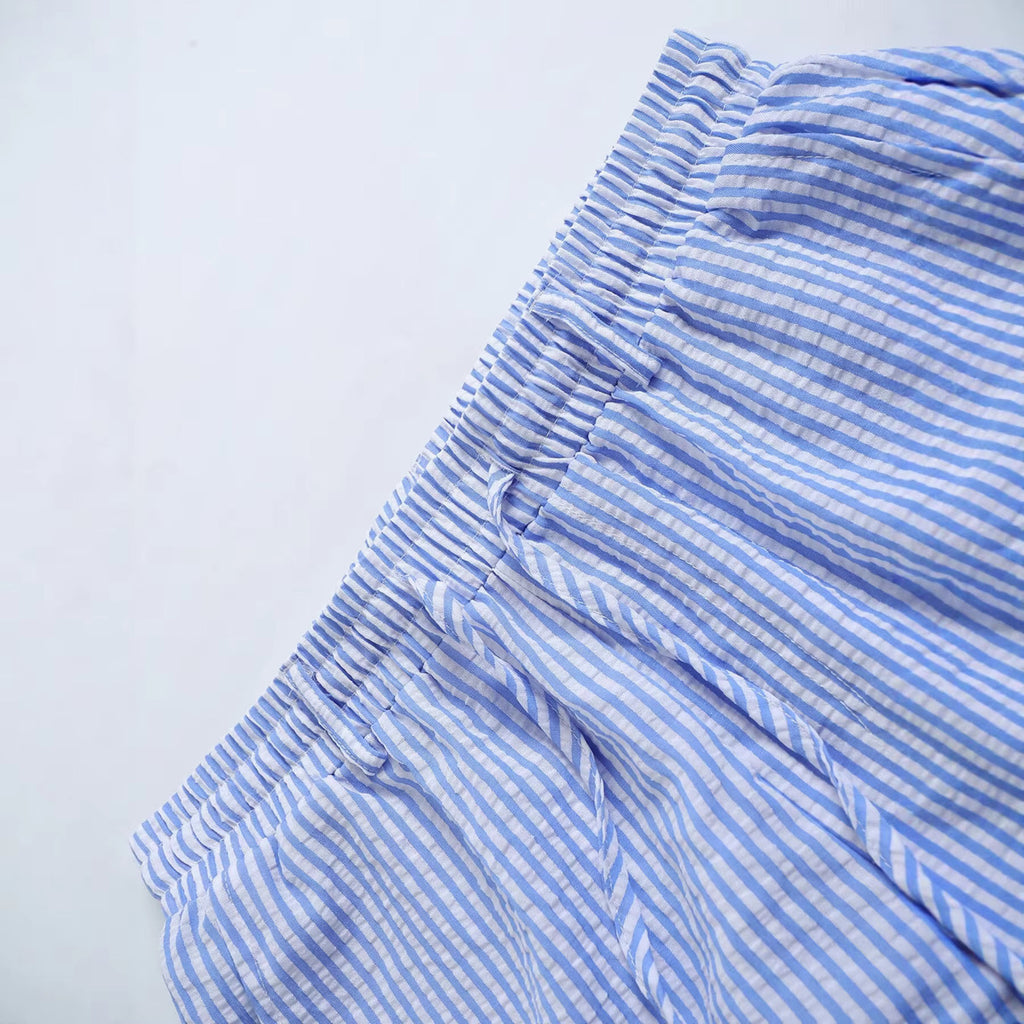 Riviera Striped Trousers